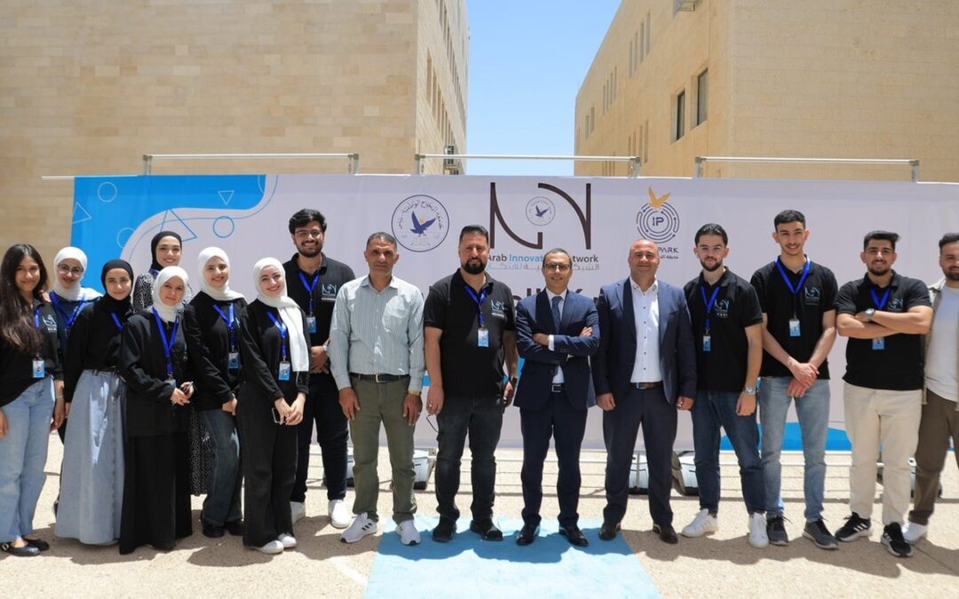 An-Najah Innovation Park and the Deanship of Student Affairs at An-Najah University inaugurate the activities of the Arab Innovation Network Exhibition, themed “An Eye on the Future.”