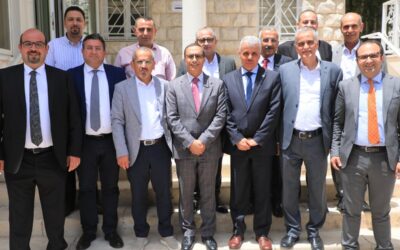 Minister Barham Visits An-Najah National University, Praising Its Academic Achievements and the Technological Advancement of Its Medical Clinics and Laboratories.