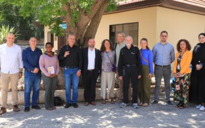 An-Najah National University Welcomes a Delegation from Boulder as Part of the Twinning Program with Nablus City.