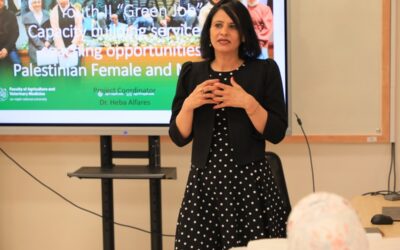 An-Najah University Organizes Green Entrepreneurship and Sustainable Development Forum